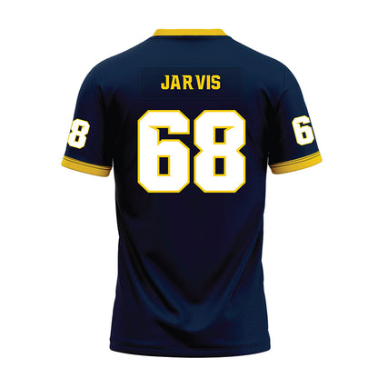 Toledo - NCAA Football : Pete Jarvis - Blue Premium Football Jersey-1