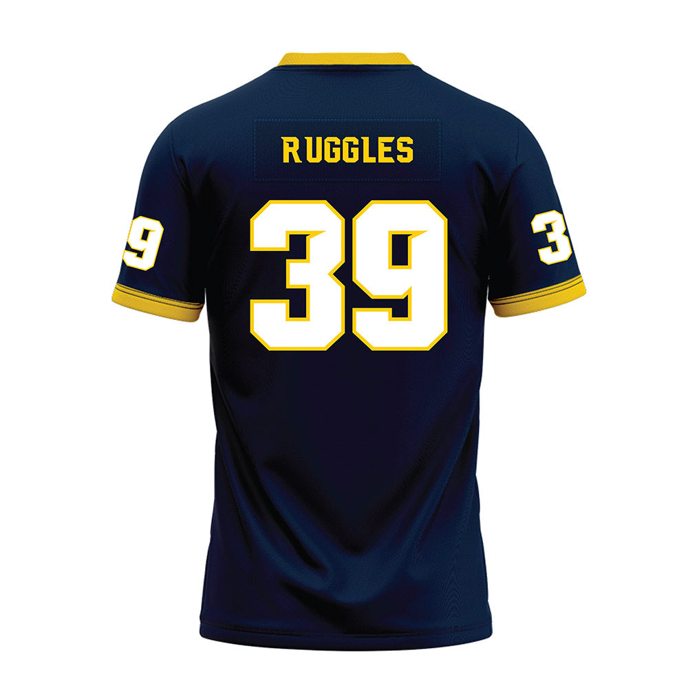 Toledo - NCAA Football : Anthony Ruggles - Blue Premium Football Jersey-1