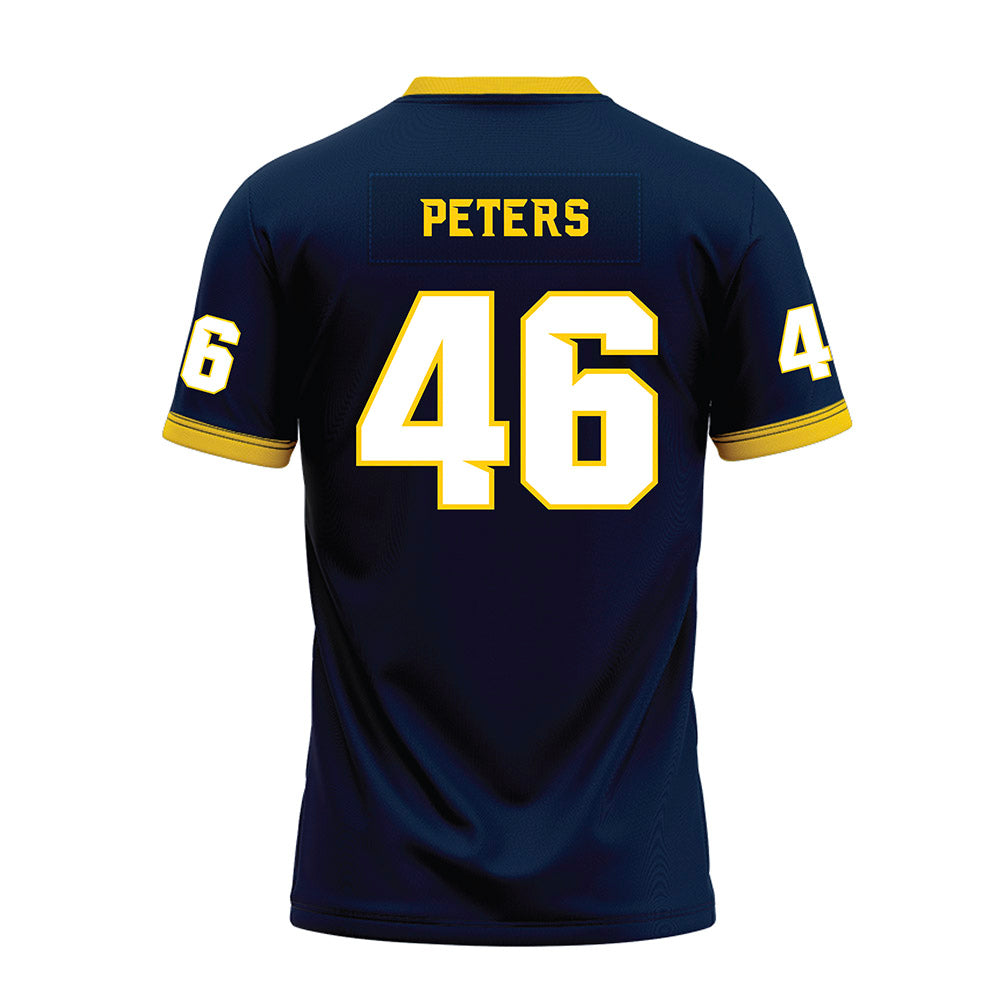 Toledo - NCAA Football : Jeremiah Peters - Blue Premium Football Jersey-1
