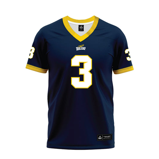Toledo - NCAA Football : Andre Fuller - Blue Premium Football Jersey-0