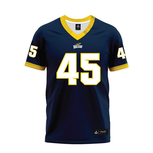 Toledo - NCAA Football : Dylan Cunanan - Blue Premium Football Jersey-0
