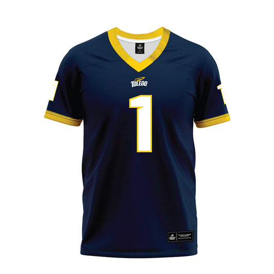 Toledo - NCAA Football : DeaMonte Trayanum - Blue Premium Football Jersey-0