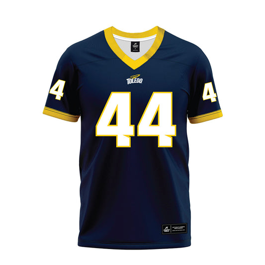Toledo - NCAA Football : Isaac Zay - Blue Premium Football Jersey-0