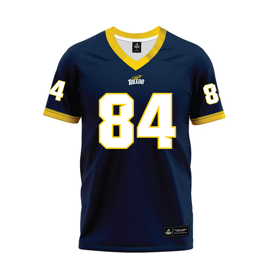 Toledo - NCAA Football : Thomas Zsiros - Blue Premium Football Jersey-0