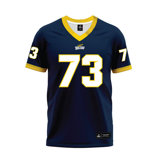 Toledo - NCAA Football : Jonathan Harder - Blue Premium Football Jersey-0