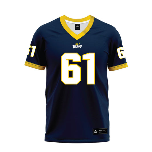 Toledo - NCAA Football : Ameer Yasin - Blue Premium Football Jersey-0