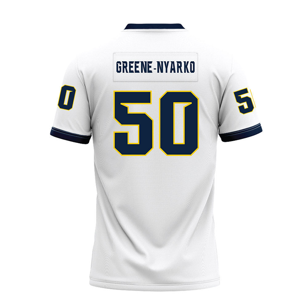 Toledo - NCAA Football : Raphael Greene-Nyarko - White Premium Football Jersey-1