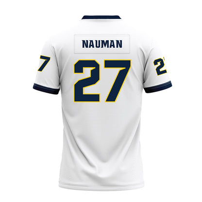 Toledo - NCAA Football : Dane Nauman - White Premium Football Jersey-1