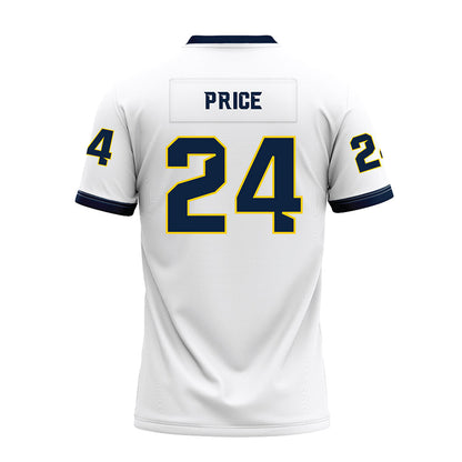Toledo - NCAA Football : Jayden Price - White Premium Football Jersey-1