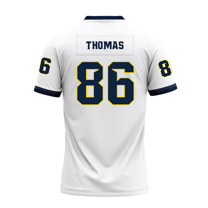Toledo - NCAA Football : Donivon Thomas - White Premium Football Jersey-1