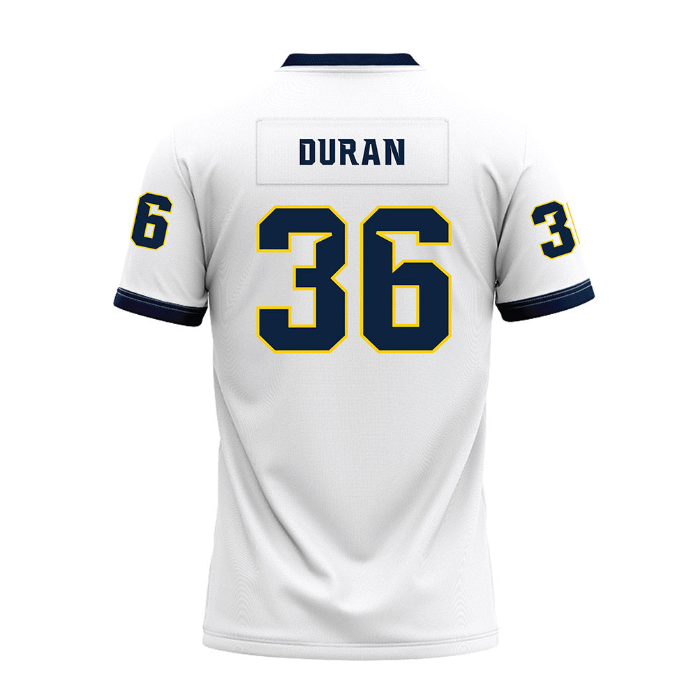 Toledo - NCAA Football : Emilio Duran - White Premium Football Jersey