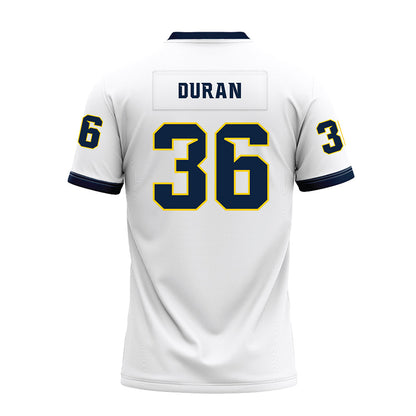 Toledo - NCAA Football : Emilio Duran - White Premium Football Jersey
