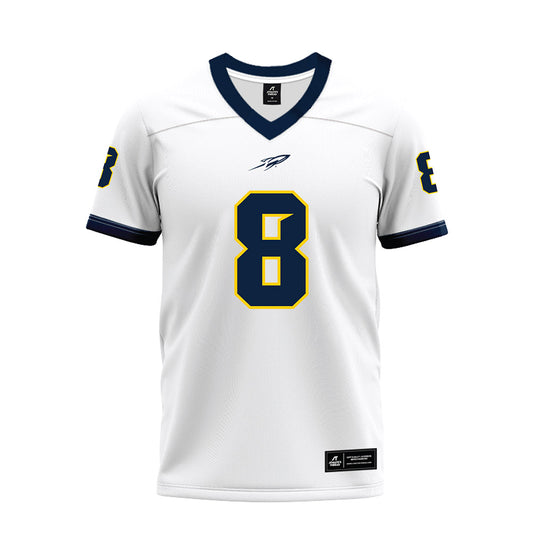 Toledo - NCAA Football : Martez Poynter - White Premium Football Jersey-0