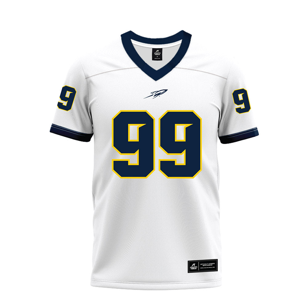 Toledo - NCAA Football : Travion Ford - White Premium Football Jersey-0