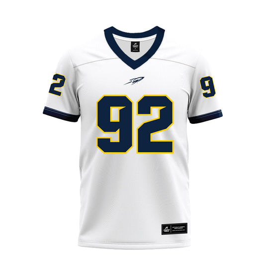 Toledo - NCAA Football : Thomas Huss - White Premium Football Jersey-0