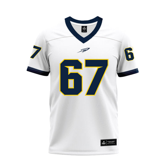 Toledo - NCAA Football : Cade Wilhelmi - White Premium Football Jersey-0