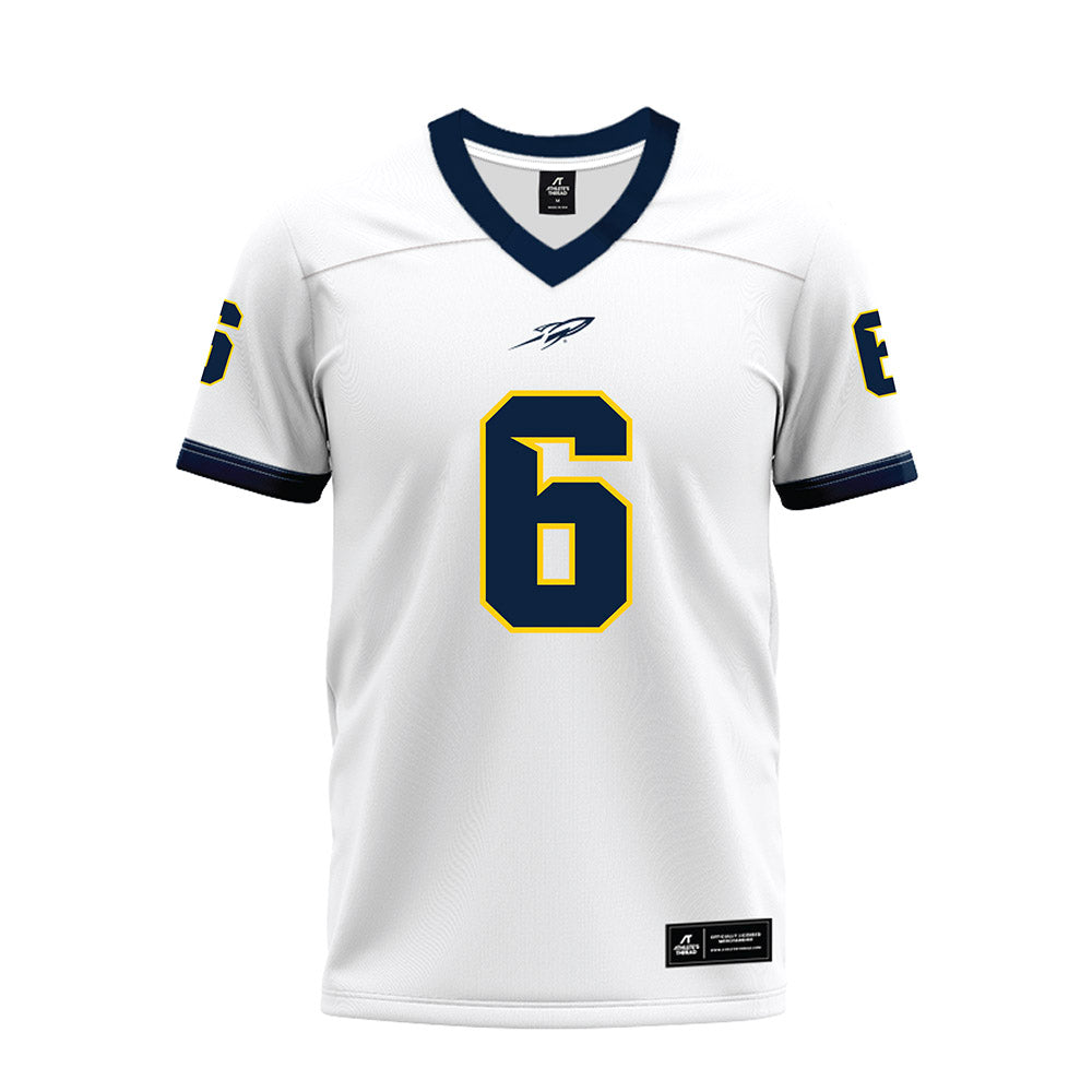Toledo - NCAA Football : John Alan Richter - White Premium Football Jersey-0