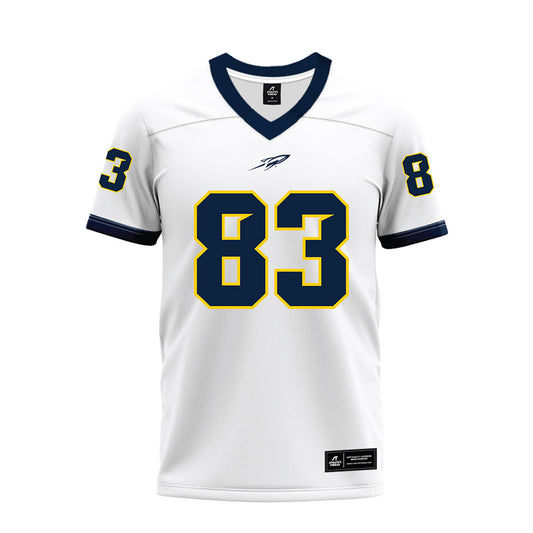 Toledo - NCAA Football : Omar Mims Jr - White Premium Football Jersey-0