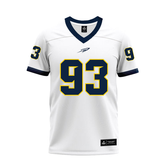 Toledo - NCAA Football : Malachi Davis - White Premium Football Jersey-0