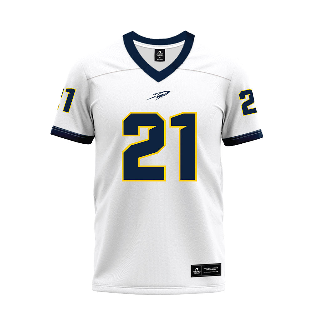 Toledo - NCAA Football : Braedyn Moore - White Premium Football Jersey-0