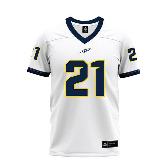 Toledo - NCAA Football : Braedyn Moore - White Premium Football Jersey-0
