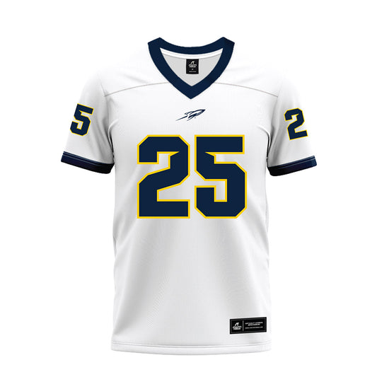 Toledo - NCAA Football : Tyrell Russell - White Premium Football Jersey-0