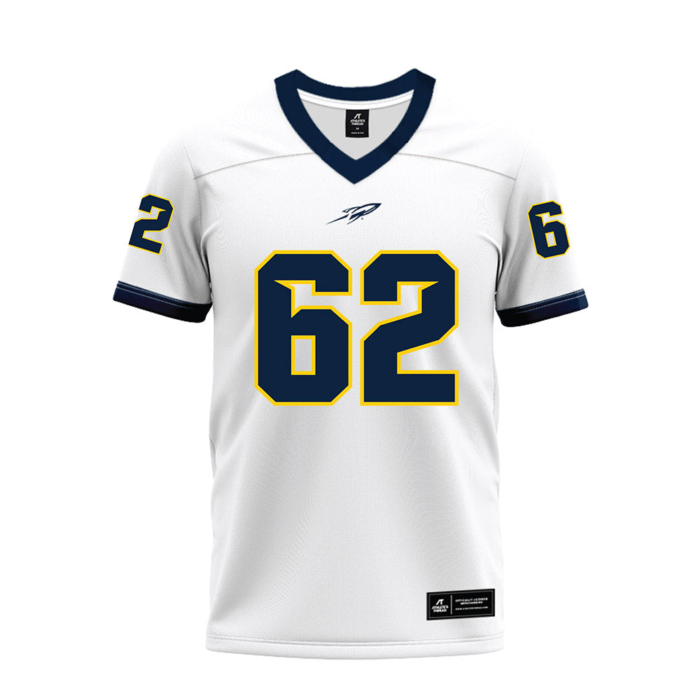Toledo - NCAA Football : Christian Medlock - White Premium Football Jersey-0