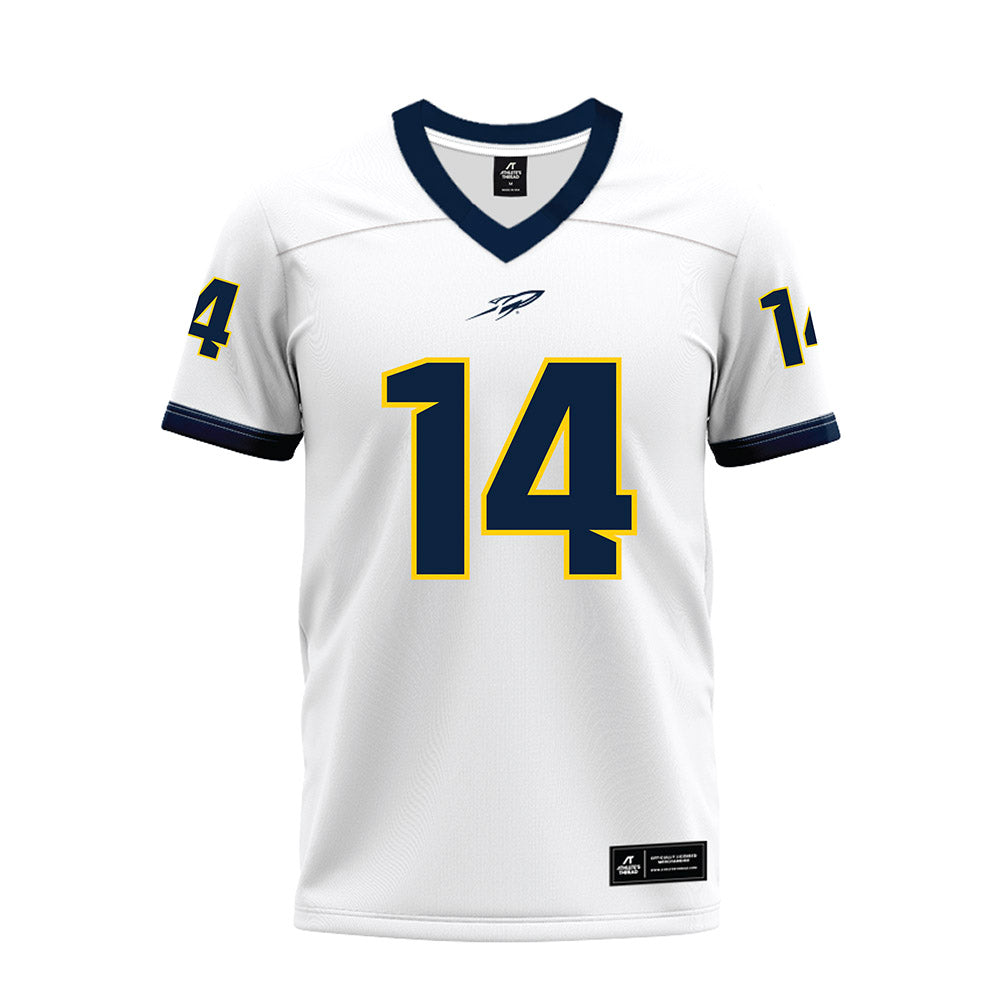 Toledo - NCAA Football : Tashi Braceful - White Premium Football Jersey-0