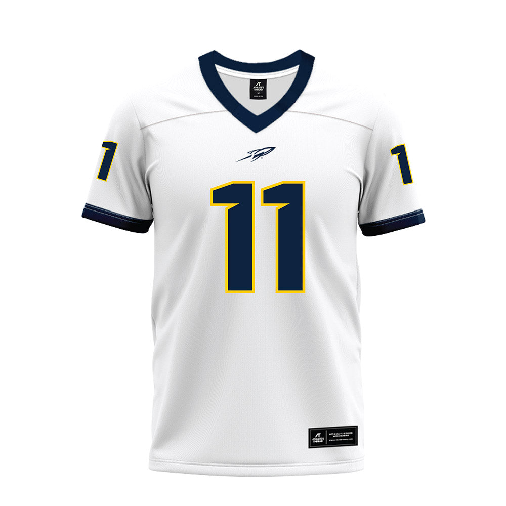 Toledo - NCAA Football : Ryder Treadway - White Premium Football Jersey-0