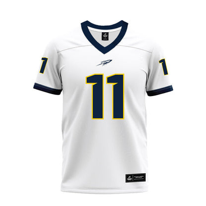 Toledo - NCAA Football : Ryder Treadway - White Premium Football Jersey-0