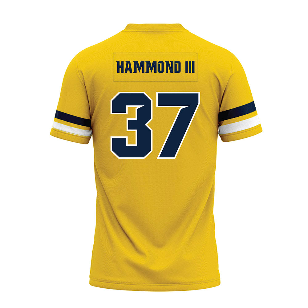 Toledo - NCAA Football : Robert Hammond III - Gold Premium Football Jersey-1