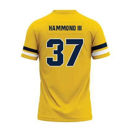 Toledo - NCAA Football : Robert Hammond III - Gold Premium Football Jersey-1