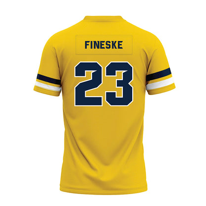  - NCAA Football : Andrew Fineske - Gold Premium Football Jersey-1