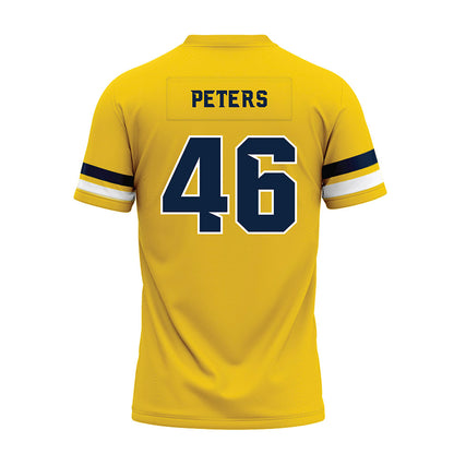 Toledo - NCAA Football : Jeremiah Peters - Gold Premium Football Jersey-1