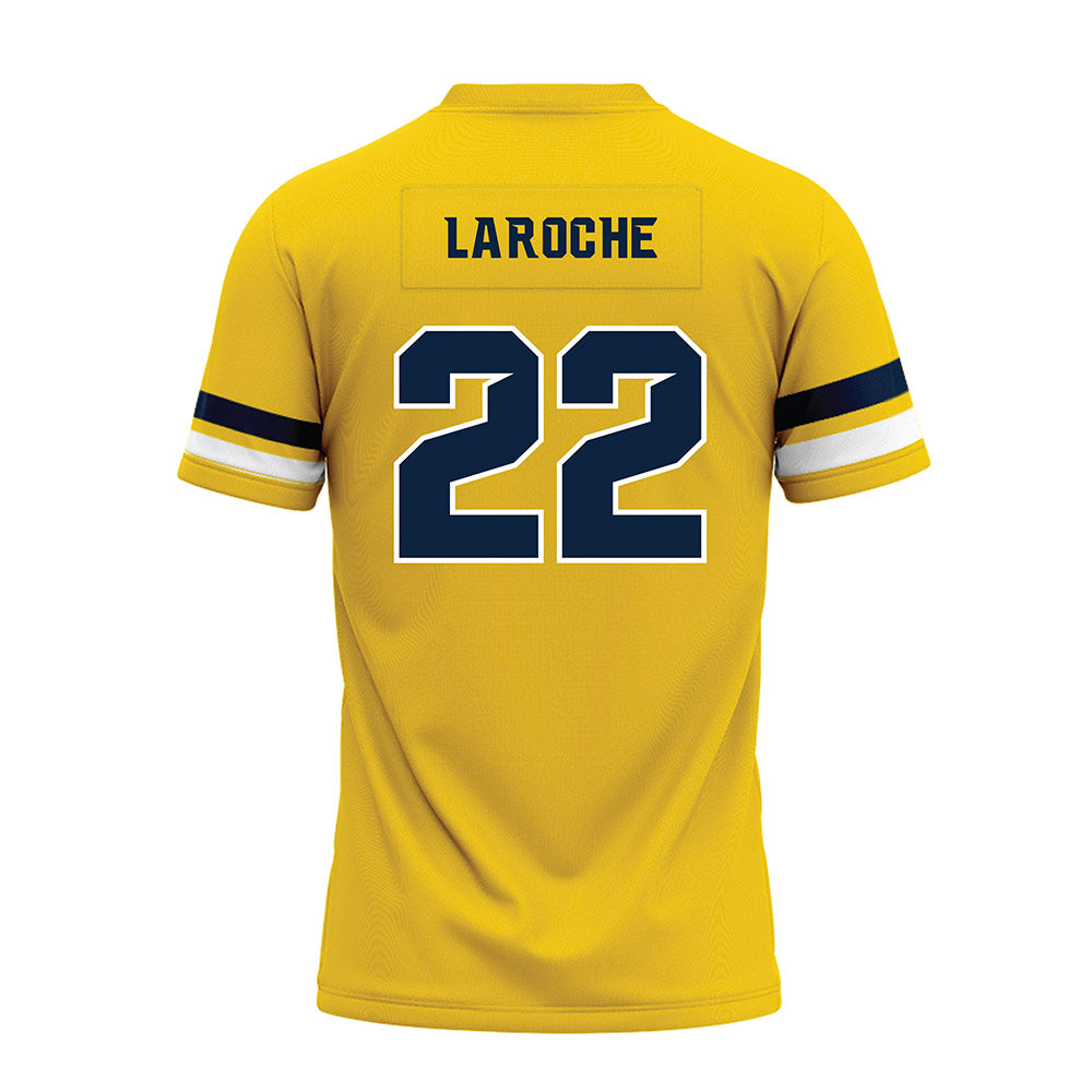Toledo - NCAA Football : Lucas Laroche - Gold Premium Football Jersey-1