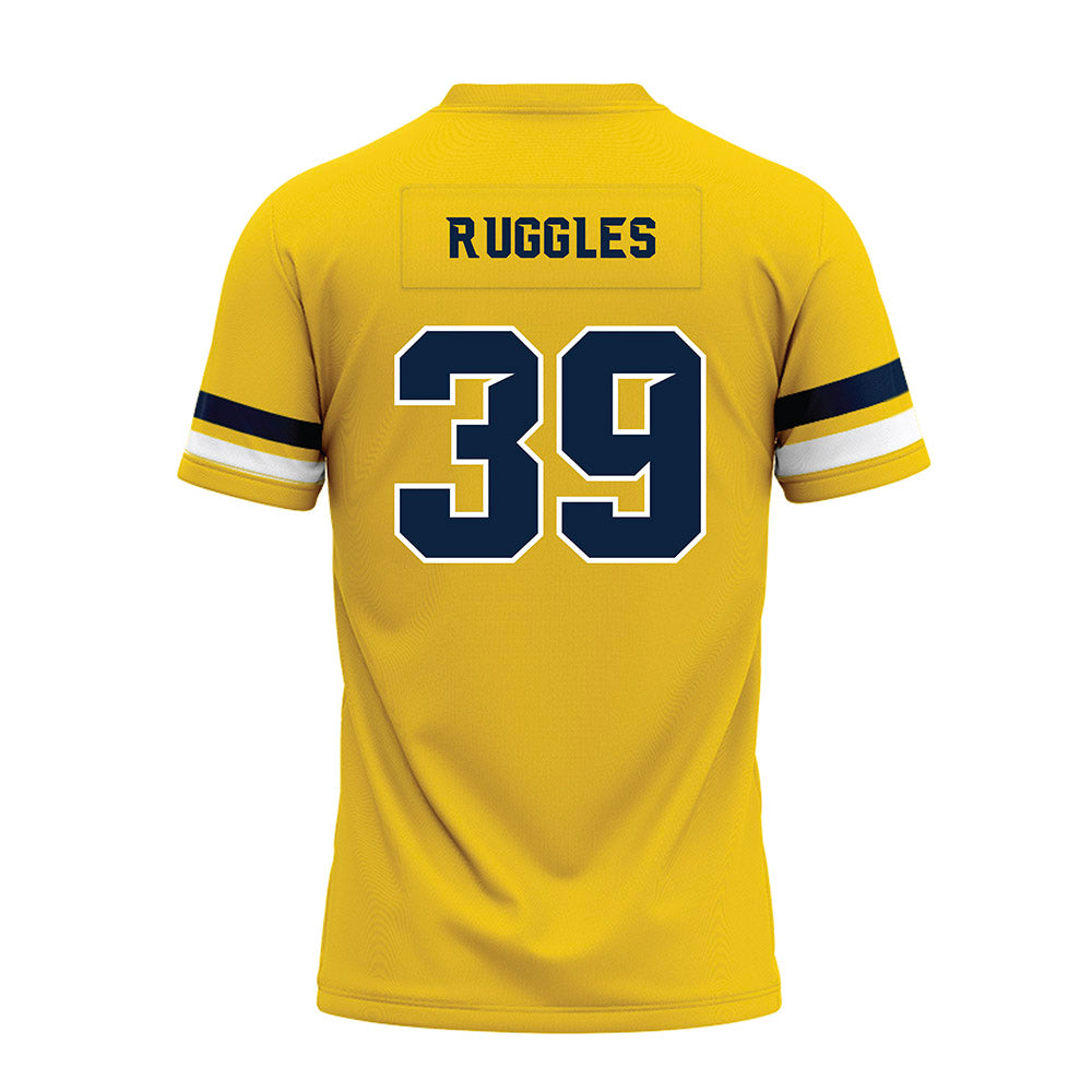 Toledo - NCAA Football : Anthony Ruggles - Gold Premium Football Jersey-1
