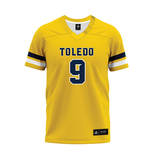 Toledo - NCAA Football : Amare Snowden - Gold Premium Football Jersey-0