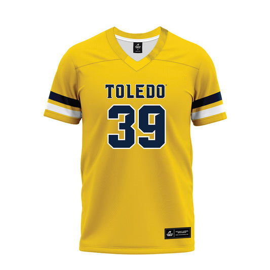Toledo - NCAA Football : Anthony Ruggles - Gold Premium Football Jersey-0