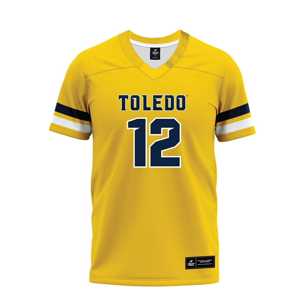 Toledo - NCAA Football : Bryson Hammer - Gold Premium Football Jersey-0