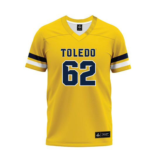 Toledo - NCAA Football : Colbyn Daniel - Gold Premium Football Jersey-0