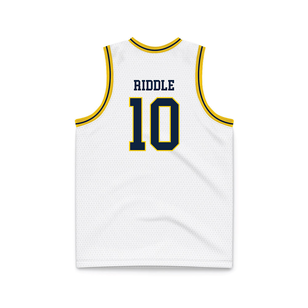 Toledo - NCAA Men's Basketball : Chris Riddle - Basketball Jersey-1