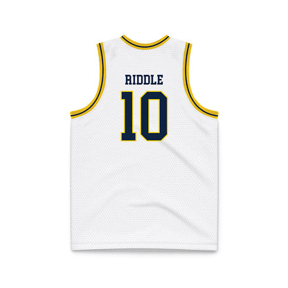 Toledo - NCAA Men's Basketball : Chris Riddle - Basketball Jersey-1