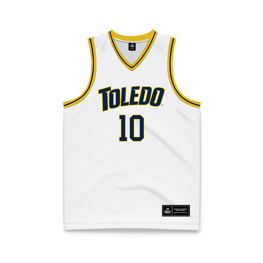 Toledo - NCAA Men's Basketball : Chris Riddle - Basketball Jersey-0