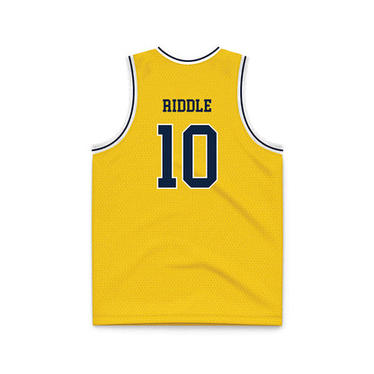 Toledo - NCAA Men's Basketball : Chris Riddle - Basketball Jersey-1