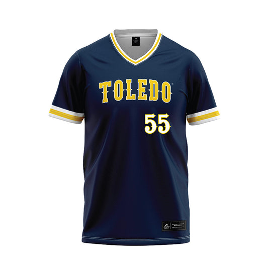 Toledo - NCAA Softball : Samantha Bolding - Baseball Jersey-0