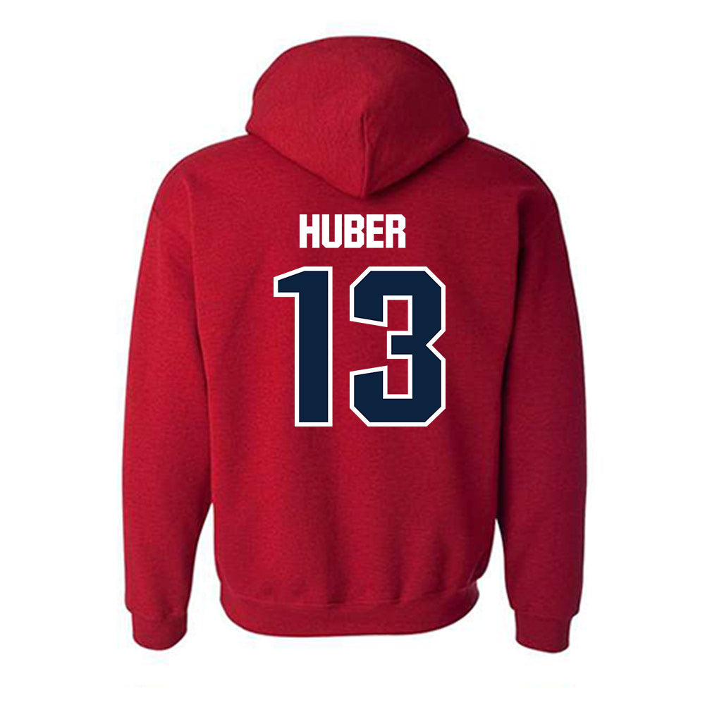 Richmond - NCAA Men's Lacrosse : Tanner Huber - Hooded Sweatshirt-1