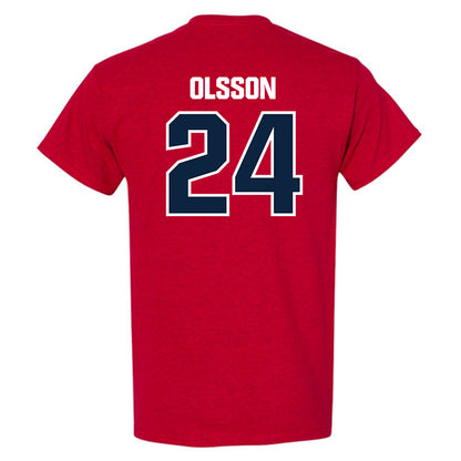 Richmond - NCAA Men's Lacrosse : Lukas Olsson - T-Shirt