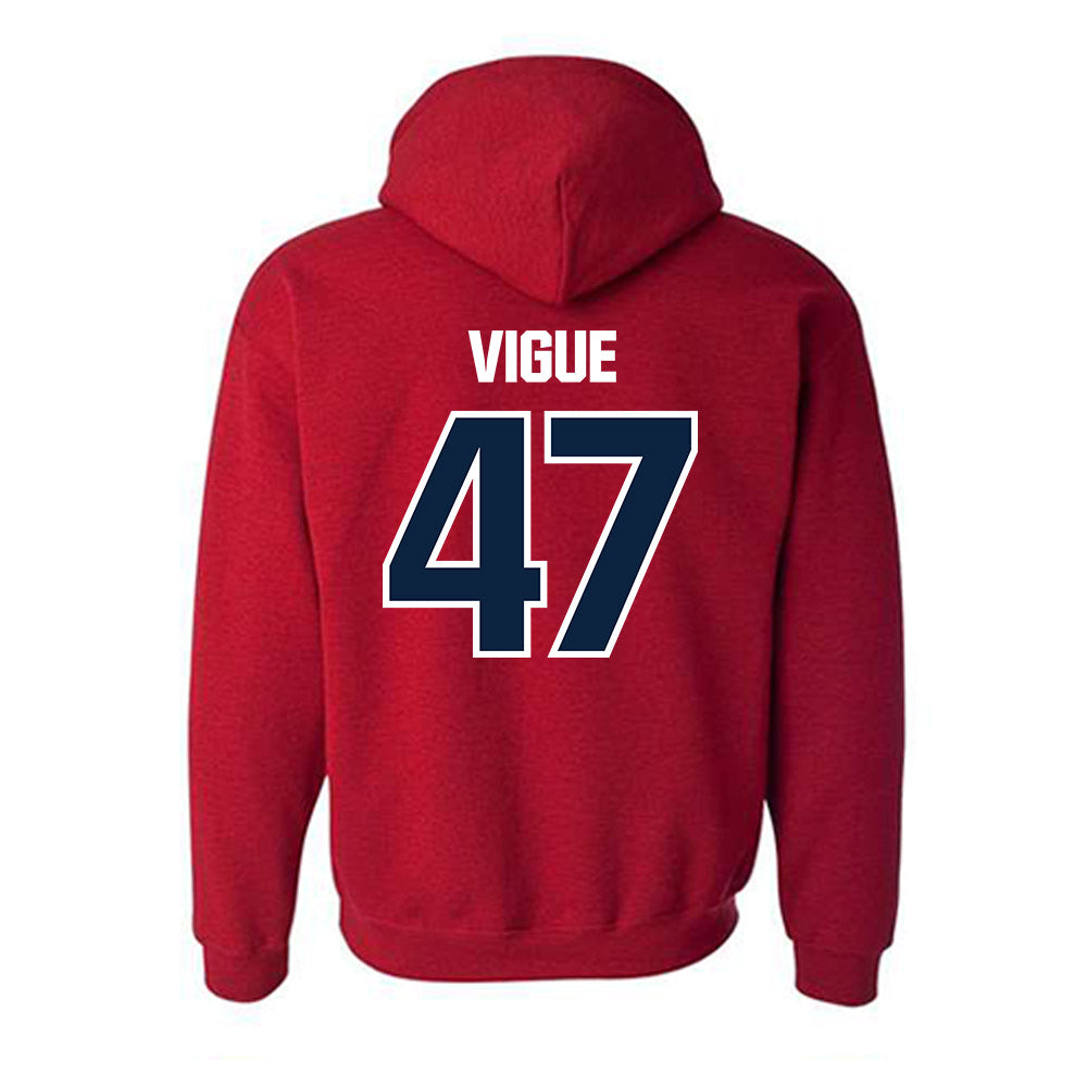 Richmond - NCAA Men's Lacrosse : Zach Vigue - Hooded Sweatshirt