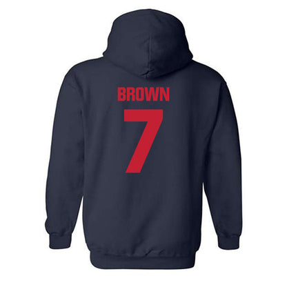 Richmond - NCAA Football : Jamaal Brown - Hooded Sweatshirt