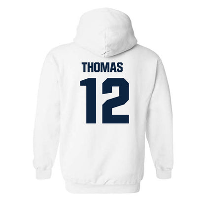 Richmond - NCAA Men's Basketball : David Thomas - Hooded Sweatshirt-1